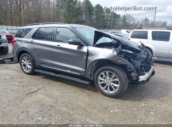 1FMSK7DH0PGB76815 2023 FORD FORD EXPLORER Gray Przód prawy