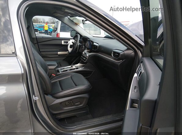 1FMSK7DH0PGB76815 2023 FORD FORD EXPLORER Gray Widok wnętrza z przodu
