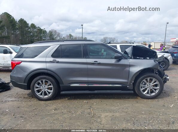 1FMSK7DH0PGB76815 2023 FORD FORD EXPLORER Gray Widok wnętrza 360 stopni