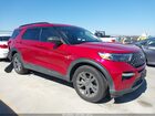 2021 Ford Explorer Xlt Red vin: 1FMSK7DH1MGA94653