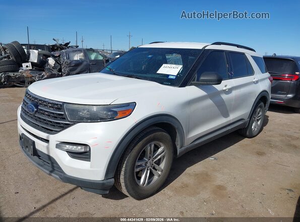 1FMSK7DH2LGB04931 2020 FORD FORD EXPLORER Белый Передняя левая четверть