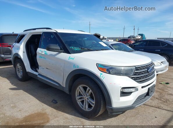 1FMSK7DH2LGB04931 2020 FORD FORD EXPLORER Белый Передняя правая четверть
