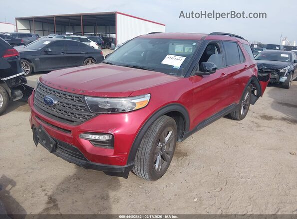 1FMSK7DH2RGA56274 2024 FORD FORD EXPLORER Red Передня ліва чверть