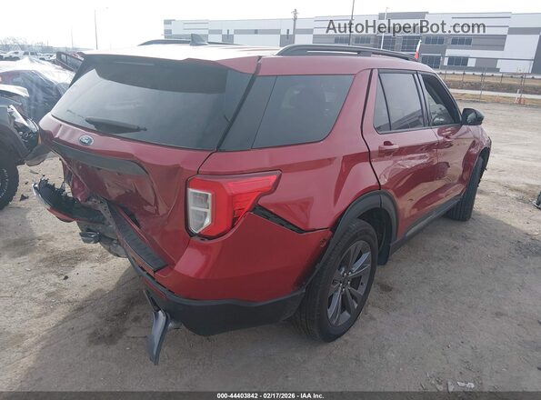 1FMSK7DH2RGA56274 2024 FORD FORD EXPLORER Red Задня права чверть