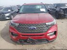 2024 Ford Explorer Xlt Red vin: 1FMSK7DH2RGA56274