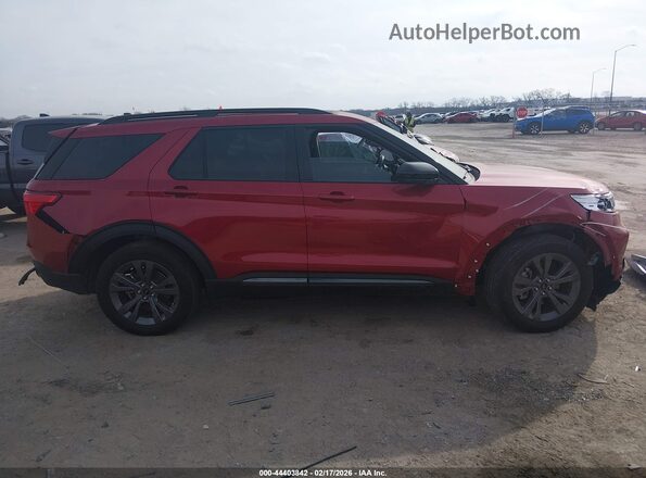 1FMSK7DH2RGA56274 2024 FORD FORD EXPLORER Red Вид задньої частини салону