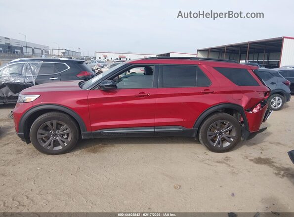 1FMSK7DH2RGA56274 2024 FORD FORD EXPLORER Red Панорамний вид салону 360°