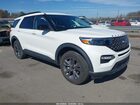 2022 Ford Explorer Xlt White vin: 1FMSK8DH3NGC10555