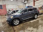 2022 Ford Explorer Xlt Blue vin: 1FMSK8DH5NGA36844