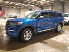2022 Ford Explorer Xlt Blue vin: 1FMSK8DH7NGA00718
