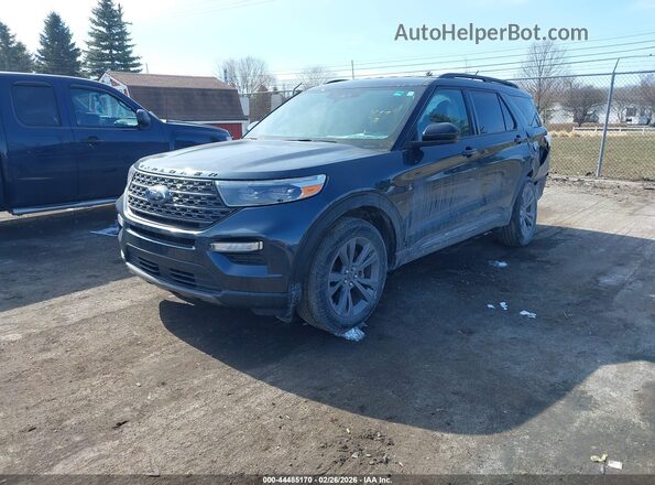 1FMSK8DH7RGA01518 2024 FORD FORD EXPLORER Blue Przód lewy