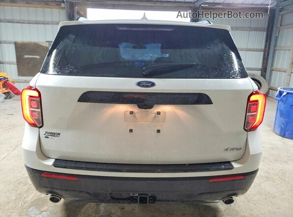 1FMSK8KH0NGC35075 2022 FORD FORD EXPLORER Белый Вид сзади
