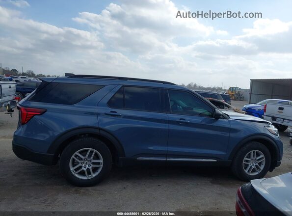 1FMUK7DH0SGC09328 2025 FORD FORD EXPLORER Light Blue Вид задней части салона