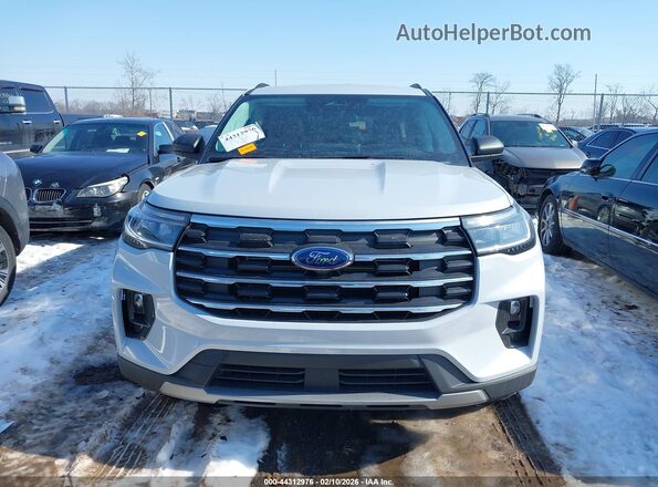 1FMUK8DH1TGA29573 2026 FORD FORD EXPLORER Серебряный Вид щитка приборов