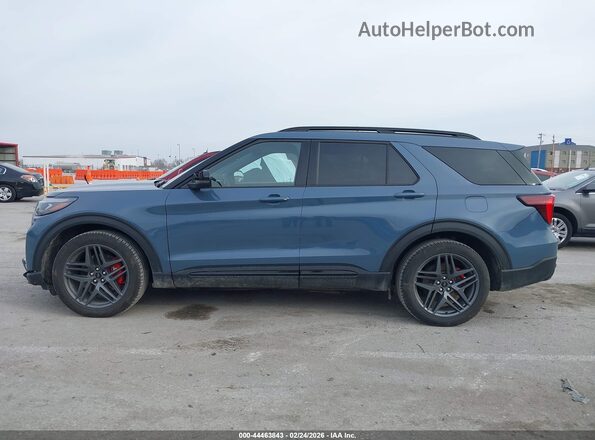 1FMWK8GC5SGD01937 2025 FORD FORD EXPLORER Blue Widok wnętrza 360 stopni