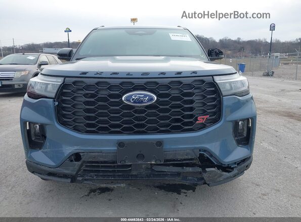 1FMWK8GC5SGD01937 2025 FORD FORD EXPLORER Blue Widok zestawu wskaźników