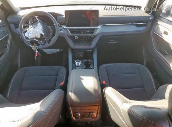 1FMWK8GC9SGC67615 2025 FORD FORD EXPLORER Blue Vista del salpicadero