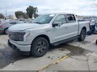 2023 Ford F-150 Lightning Lariat Серый vin: 1FT6W1EV7PWG52883