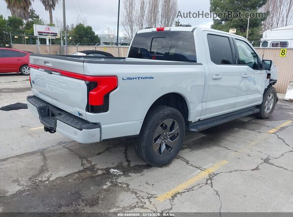 1FT6W1EV7PWG52883 2023 FORD F-150 LIGHTNING Серый Задняя правая четверть