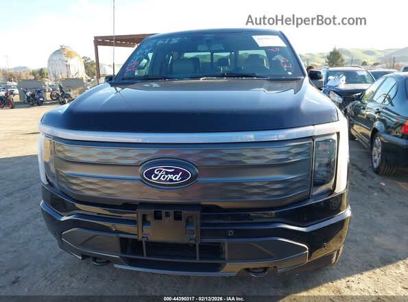 1FT6W5L72SWG01151 2025 FORD F-150 LIGHTNING Black Vista del cuadro de instrumentos