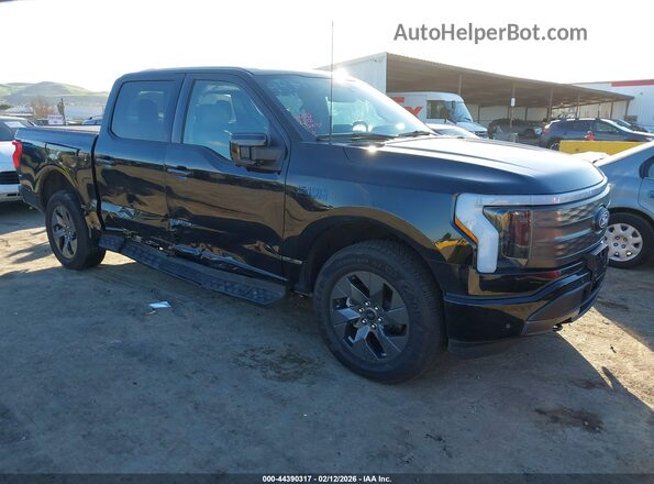 1FT6W5L72SWG01151 2025 FORD F-150 LIGHTNING Black Delantero derecho