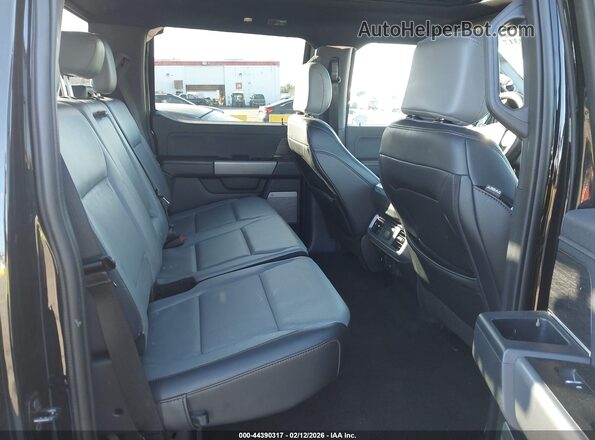 1FT6W5L72SWG01151 2025 FORD F-150 LIGHTNING Black Vista de la etiqueta del VIN