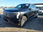 2025 Ford F-150 Lightning Lariat Black vin: 1FT6W5L72SWG01151