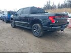 2024 Ford F-150 Lightning Lariat Black vin: 1FT6W5L75RWG27463