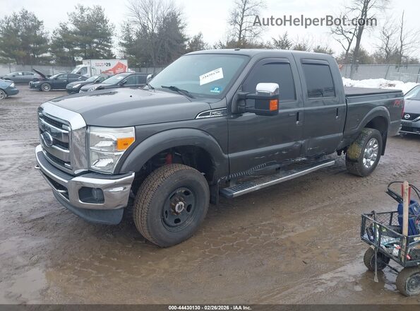 1FT7W2B60GEC21802 2016 FORD F-250 Серый Передняя левая четверть