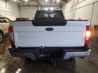 2022 Ford F250 Super Duty White vin: 1FT7W2B66NEF11958 Damage: Tailgate, Chipped, 1