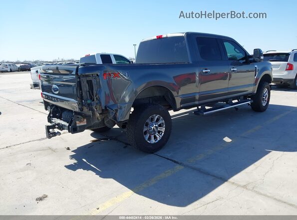 1FT7W2B67HEF34654 2017 FORD F-250 Серый Задняя правая четверть