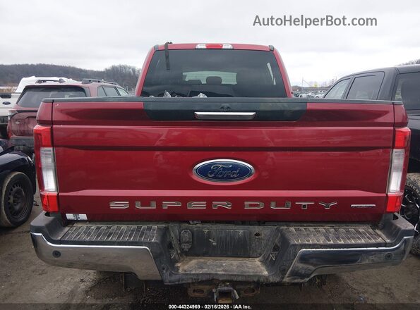 1FT7W2B6XHEC39709 2017 FORD F-250 Темно-бордовый 