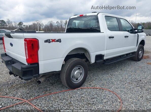 1FT7W2BA4TEC72170 2026 FORD F-250 Белый Задняя правая четверть