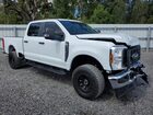 2024 Ford F250 Super Duty White vin: 1FT7W2BAXREF03260