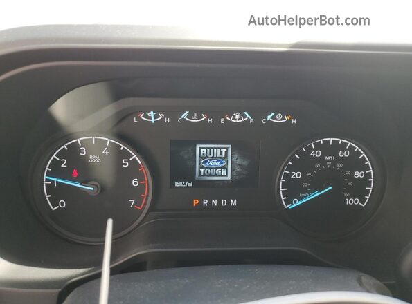 1FT7W2BAXREF03260 2024 FORD F250 White Вид щитка приладів