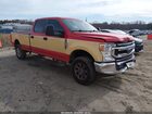 2021 Ford F-250 Xl Red vin: 1FT7W2BN4MED54274