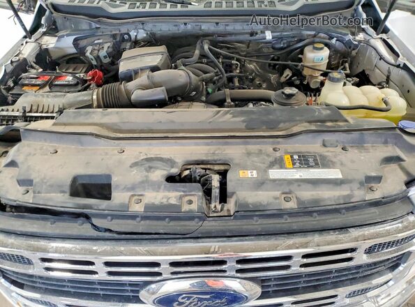 1FT7W2BN7PEE08932 2023 FORD F250 White Widok wnętrza z tyłu
