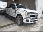 2022 Ford F-250 Platinum White vin: 1FT7W2BNXNED10829