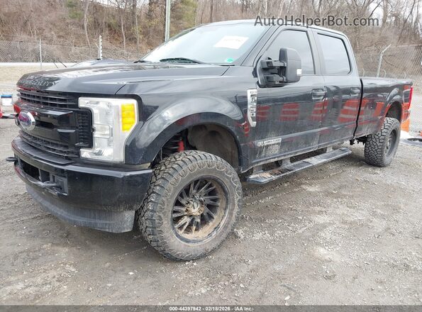 1FT7W2BT0HEF27194 2017 FORD F-250 Черный Передняя левая четверть