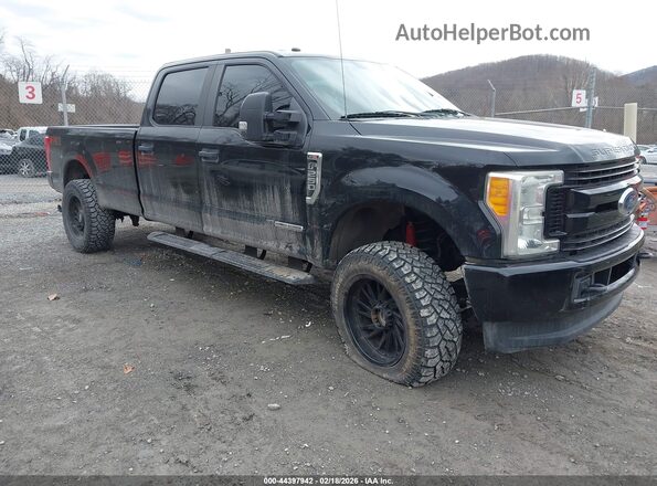 1FT7W2BT0HEF27194 2017 FORD F-250 Черный Передняя правая четверть