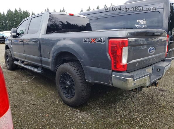 1FT7W2BT0JEC19125 2018 FORD F250 Gray Tył lewy