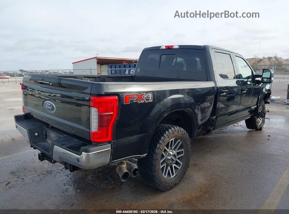 1FT7W2BT3JEC06255 2018 FORD F-250 Black Tył prawy