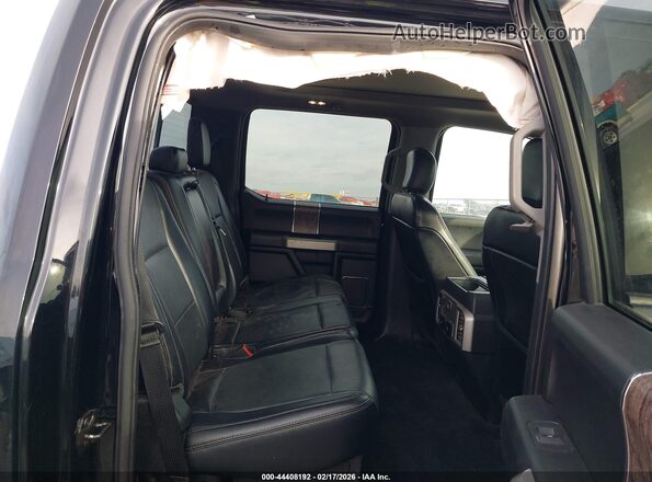 1FT7W2BT3JEC06255 2018 FORD F-250 Black Widok naklejki z numerem VIN