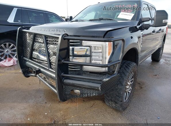 1FT7W2BT3JEC06255 2018 FORD F-250 Black Widok z przodu