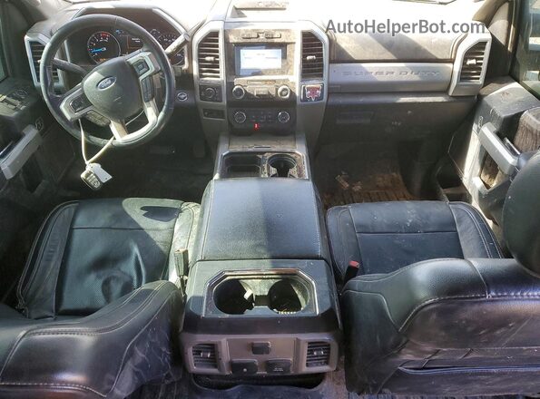 1FT7W2BT3KEC88392 2019 FORD F250 Белый Вид панели приборов