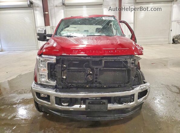 1FT7W2BT4HEE79313 2017 FORD F250 Красный Вид спереди