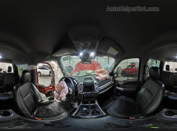 1FT7W2BT4HEE79313 2017 FORD F250 Красный Вид наклейки с VIN-кодом