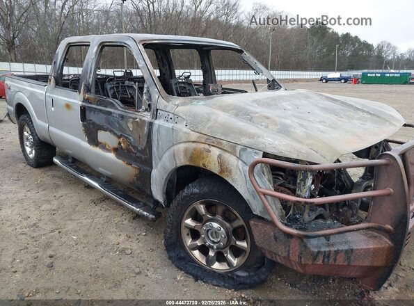 1FT7W2BT5GEB39747 2016 FORD F-250 Серебряный Панорамный вид салона 360°