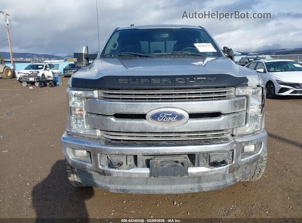 1FT7W2BT5JEC79210 2018 FORD F-250 Серебряный Вид щитка приборов