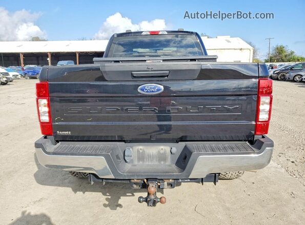 1FT7W2BT5NEC86955 2022 FORD F250 Black უკანა ხედი
